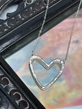 Load image into Gallery viewer, Hammered Heart Necklace
