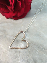 Load image into Gallery viewer, Heart of Gold Pendant Necklace
